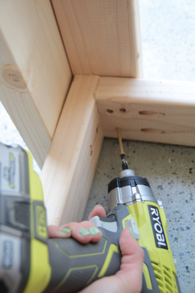 How To Build a Miter Saw Stand - Shanty 2 Chic