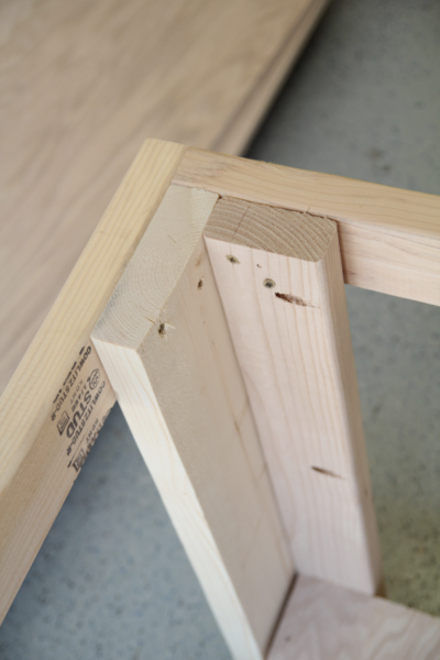 How To Build a Miter Saw Stand - Shanty 2 Chic