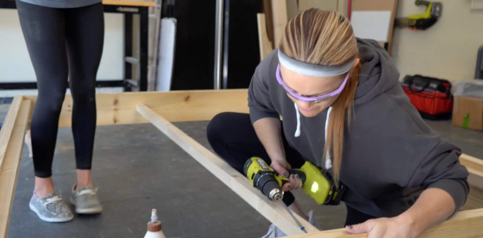 DIY Full Size Bed with Fancy Headboard - Shanty 2 Chic