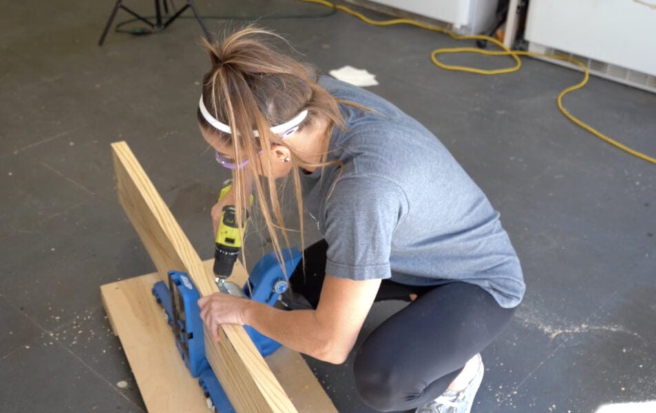 DIY Full Size Bed with Fancy Headboard - Shanty 2 Chic
