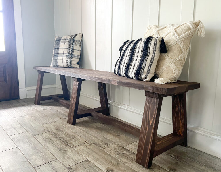 How To Build A Dining Bench