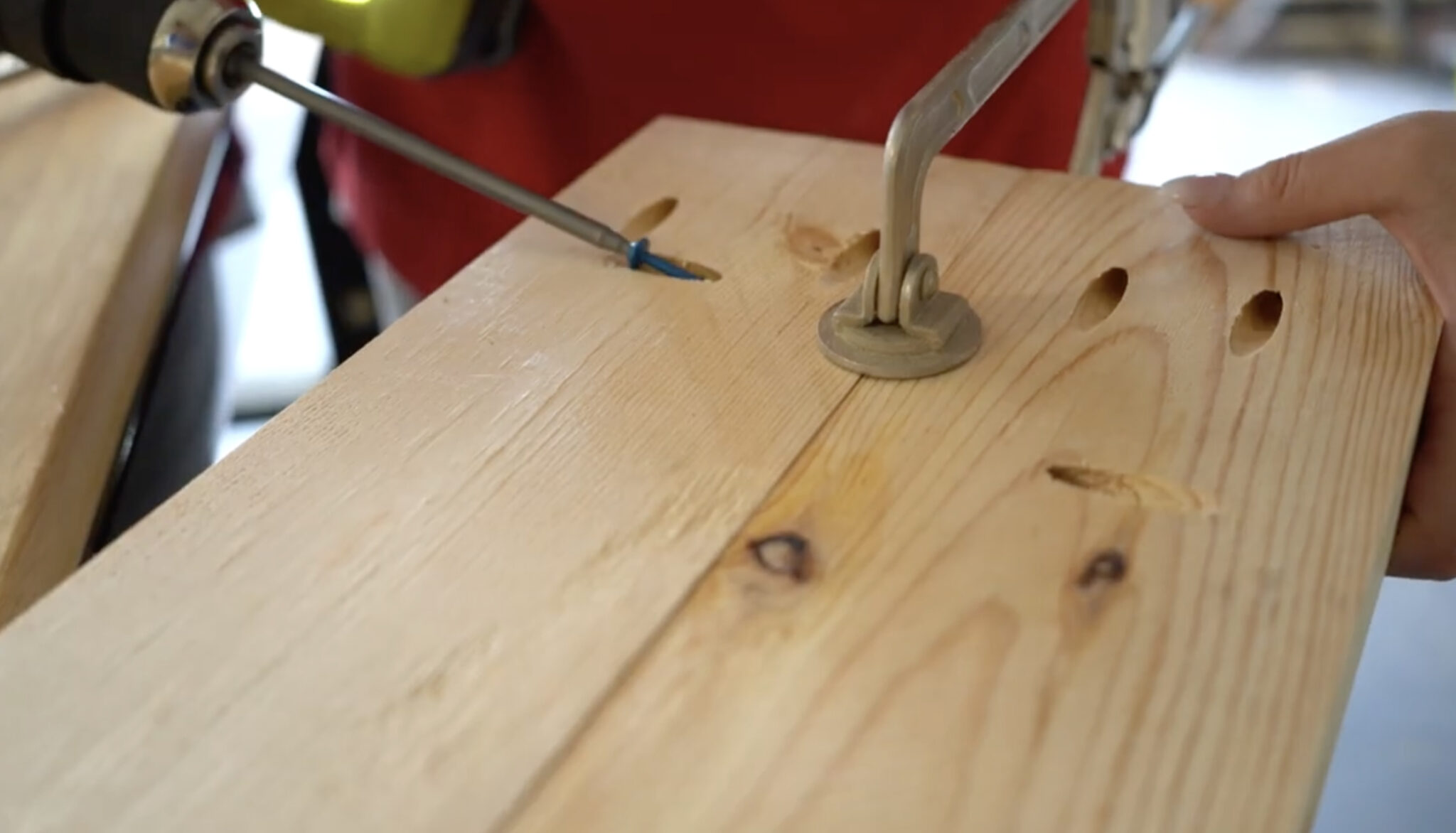 DIY Rustic Modern Console Table - Shanty 2 Chic