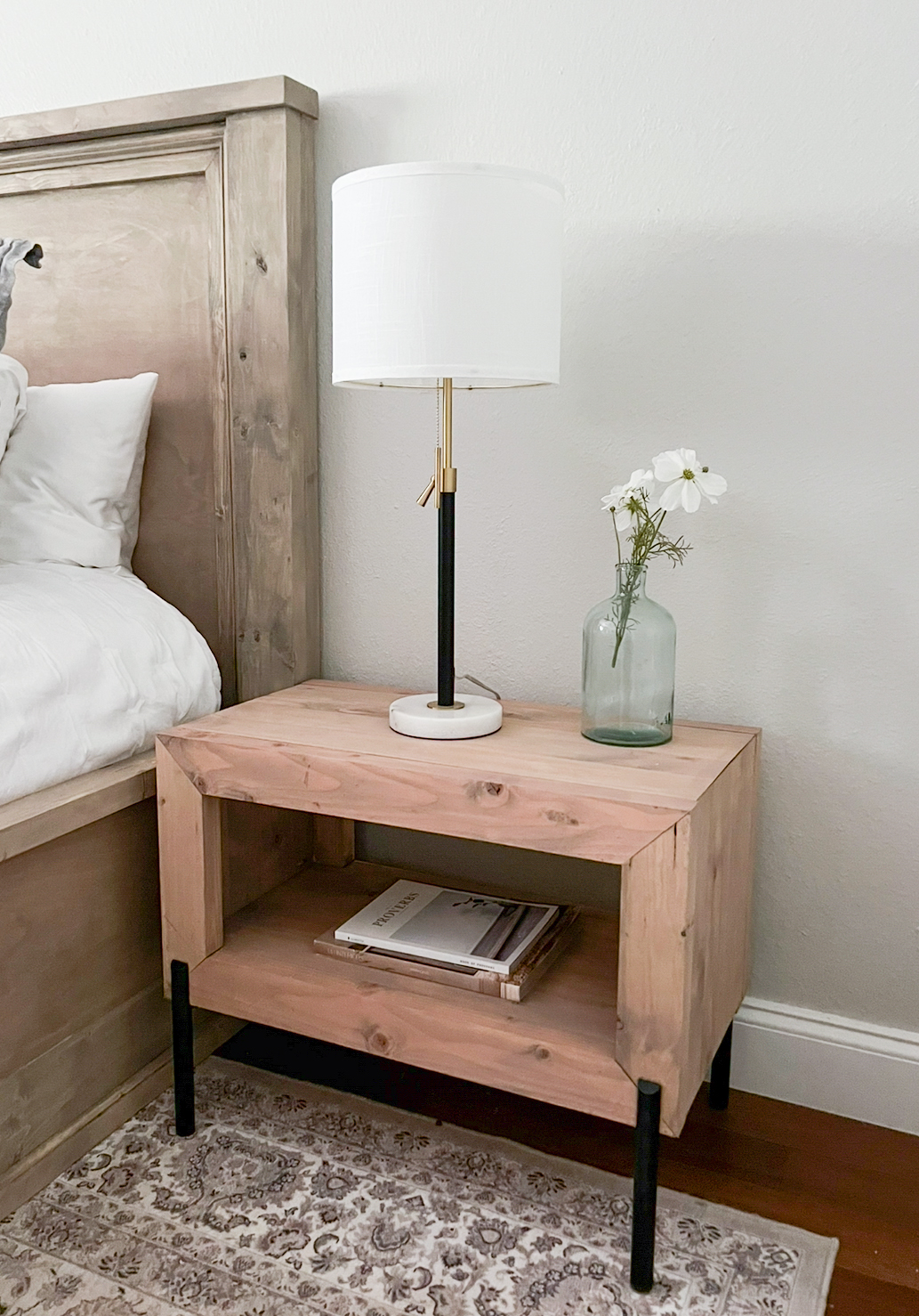 Diy Rustic Modern Nightstand Shanty 2 Chic