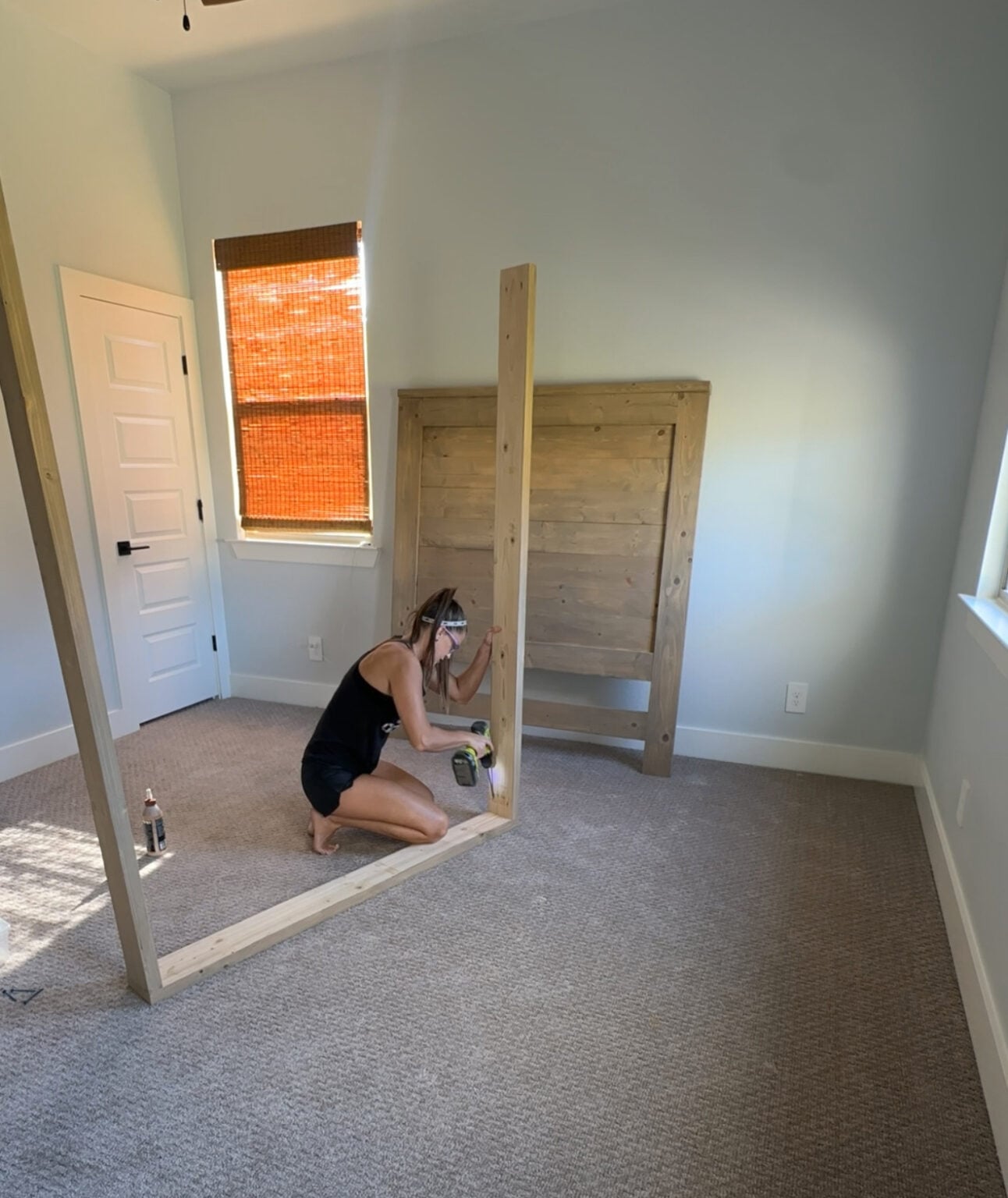 Simple Full Size Bed Frame Plans - Shanty 2 Chic